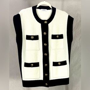 COPY - SANDRO- Lunea Cap Sleeve Wool Cardigan